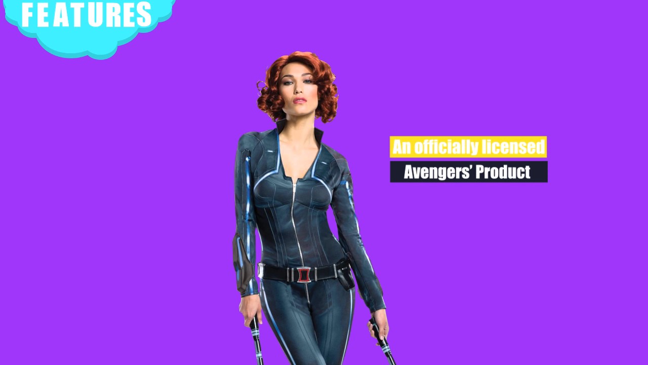 Avengers Black Widow Halloween Costume