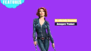 Avengers Black Widow Halloween Costume