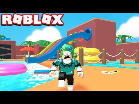 Escape The Waterpark Obby Roblox Youtube - free admin and vip infinite warfare tycoon roblox