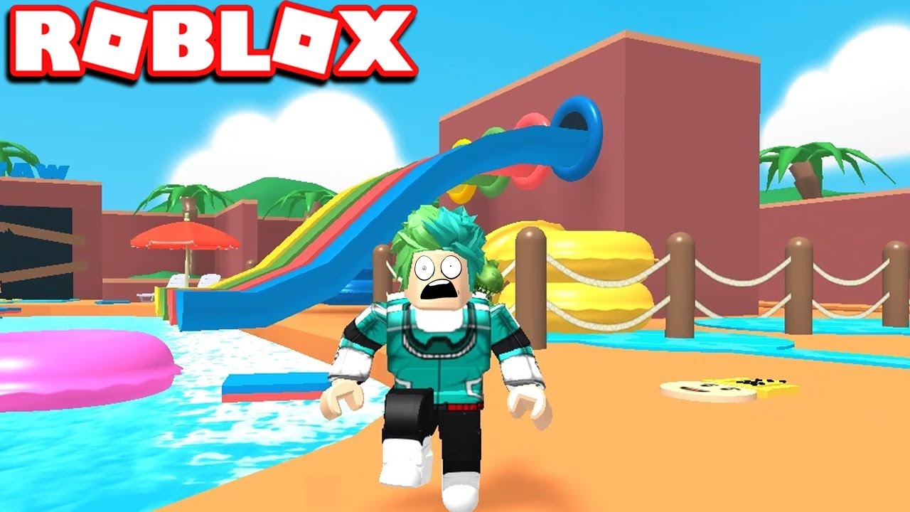 Escape The Waterpark Obby Roblox Youtube - escape the waterpark obby roblox