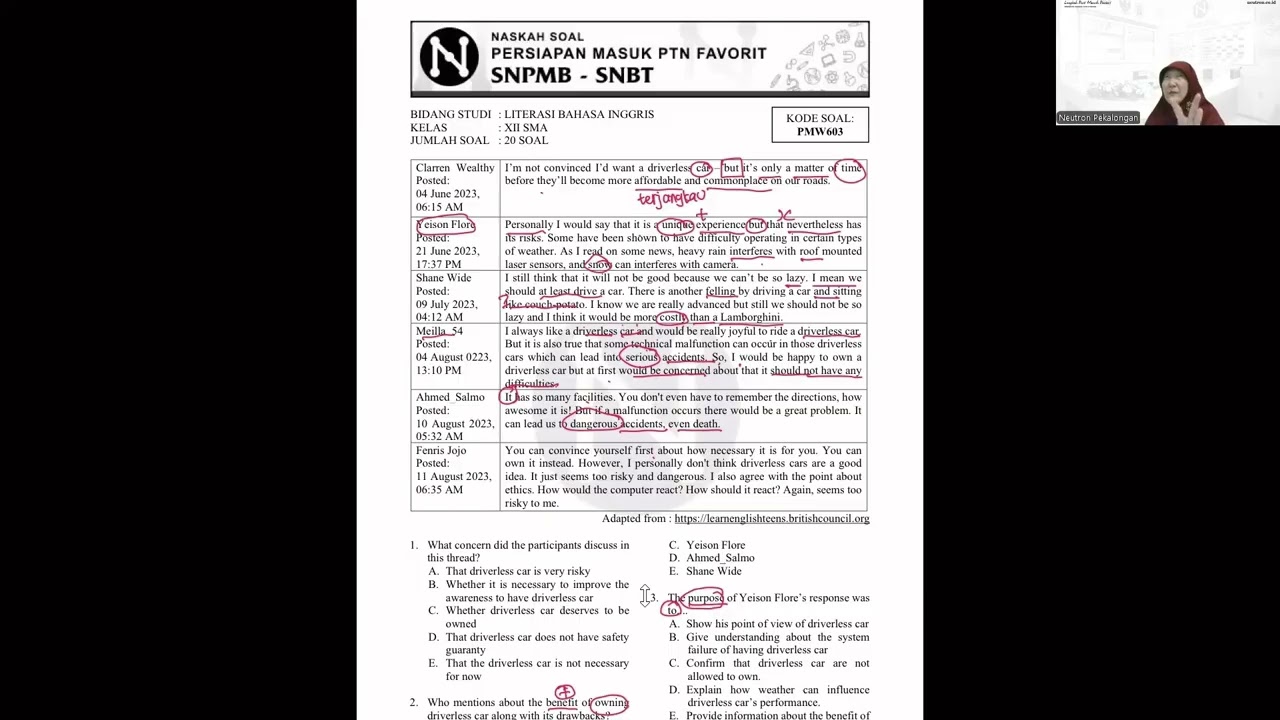 2026 01 24 KBM ONLINE UTBK LB INGGRIS 24 JANUARI 2026