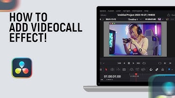 How to Add Video Call Effect in Davinci Resolve [easy]