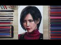 Drawing Ada Wong - Resident Evil 4 Remake | Fame Art