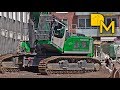 LIEBHERR R960 Demolition LONGFRONT BAGGER ABBRUCH BAUSTELLE KOMATSU PC210 DREAM MACHINES