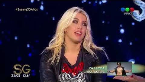 Wanda Nara explicó la infidelidad de Maxi López y lo comparó con Mauro Icardi - Susana Giménez 2017