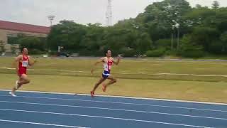 20180506 日体大記録会 男子4×400mR 1組