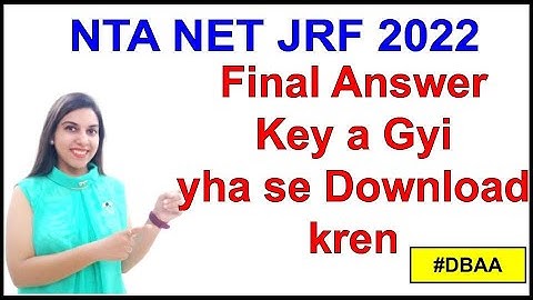 Final Answer Key a gyi | by Navdeep Kaur