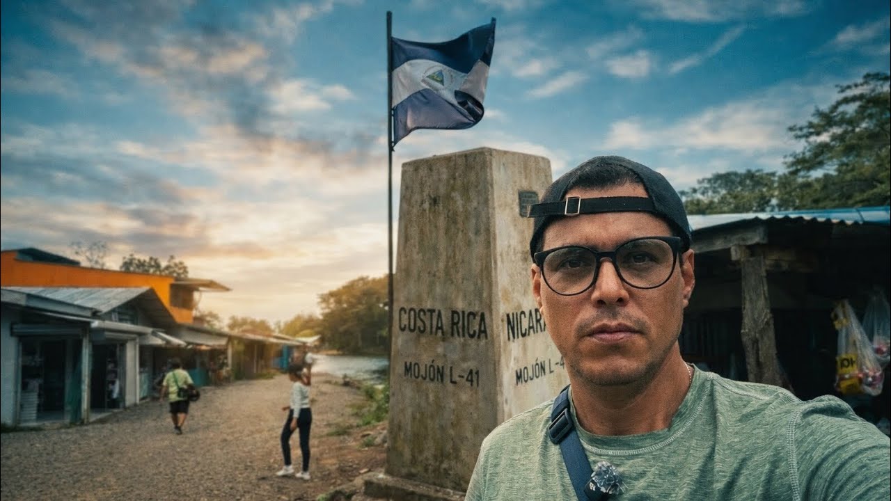 El Punto Exacto que Divide Costa Rica y Nicaragua 🇨🇷🇳🇮”el Mojón Upala