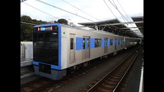 東京メトロ6500系 多摩川駅に到着入線してきます 2023/01/06撮影