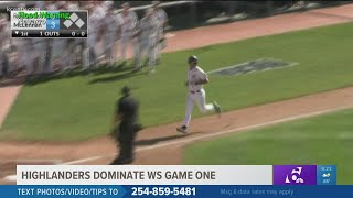MCC Highlanders dominate in game one of Junior College Word Series