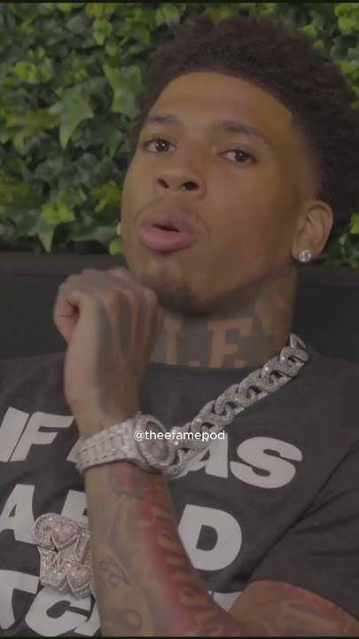 NLE Choppa talks about how he started doing music as a kid... #podcast