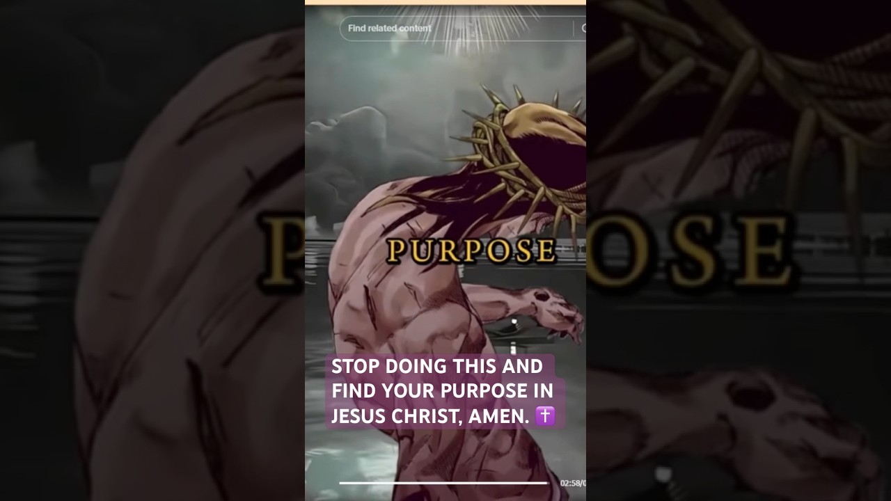 STOP LUSTING AND FIND YOUR PURPOSE WITH GOD, AMEN. ✝️