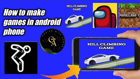 How to make games in android phone/max2d #max2d