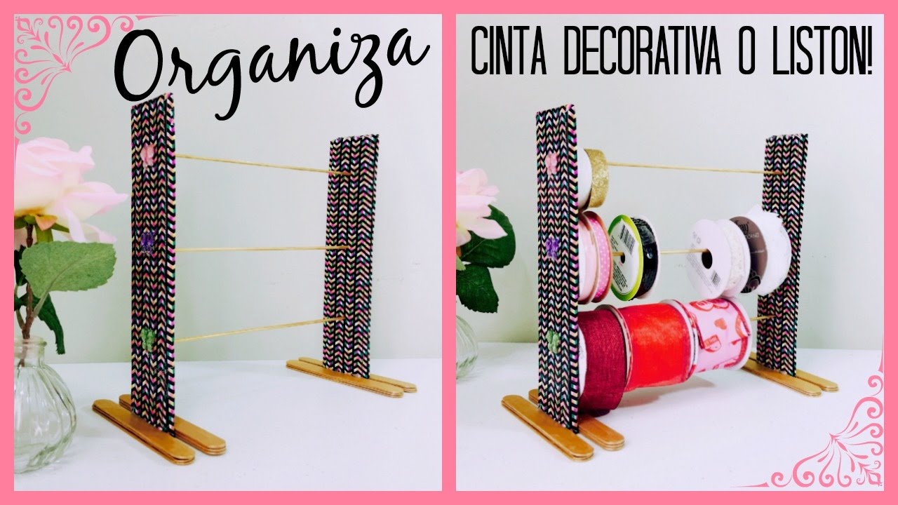 ORGANIZADOR PARA CINTA DECORATIVA O LISTONES! |Ash+LesTv|