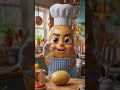 Banana 🍌 VS Potato 🥔 কে আসল Energy KING ⚡ #banglacartoon #shorts #veo3