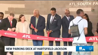 Ribbon cutting for Atlanta airport parking deck