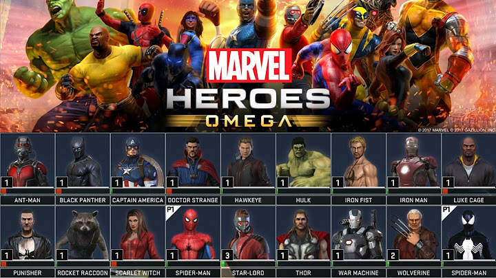 Marvel Heroes Omega: Closed Beta - All Characters And Costumes