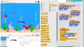 Scratch - Fish tank -  selection using if