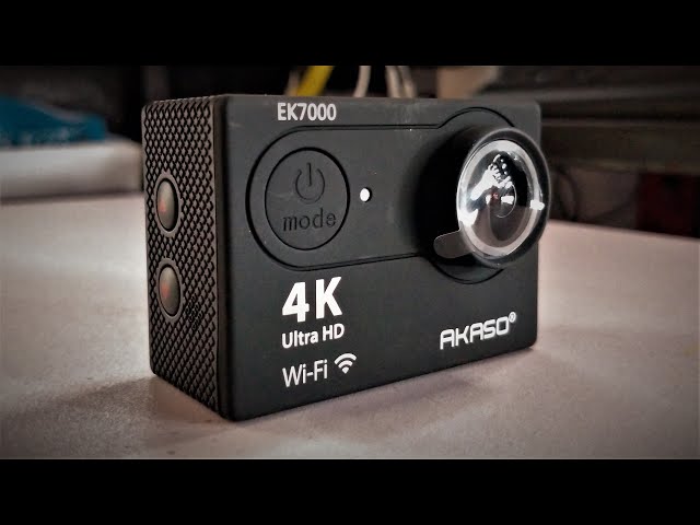 Akaso EK7000 Plus Action Camera Review & Sample Footage 