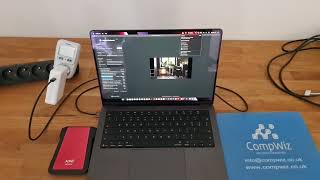 MacBook Pro M5 MAX Cinebench 2026 Benchmark Multicore power consumption test.