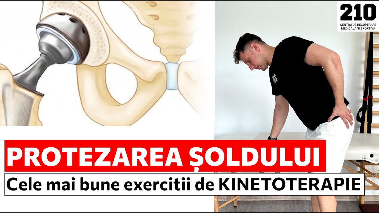 Protezarea șoldului | Cele mai bune exerciții KINETOTERAPIE