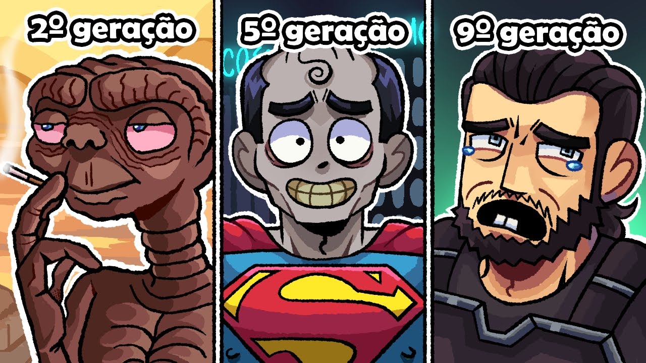 O jogo mais FEIO de CADA geração