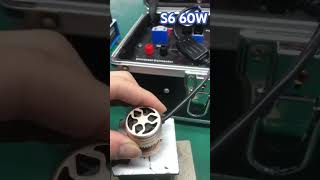 A new day begins! Today's test is S6 LED headlights. 60W power, equipped with 3570 chip #car #light