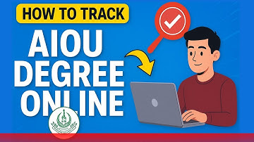 How to Track AIOU Degree Online | AIOU Degree Tracking System Guide 2025 |AIOU Degree Tracking Made