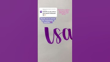 writing names in calligraphy pt. 354! #isabella #shorts