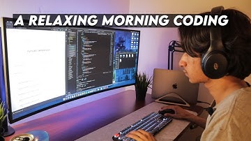 A Relaxing Morning Routine as a Computer Science Student | Spring Break 2021