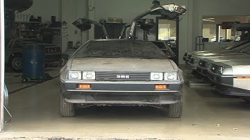 Original 1981 DeLorean with less than 1K miles on it found in Wisconsin