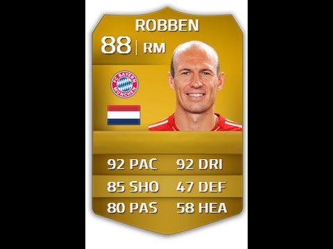 FIFA 14 Arjen Robben 88 Player Review & In Game Stats ...