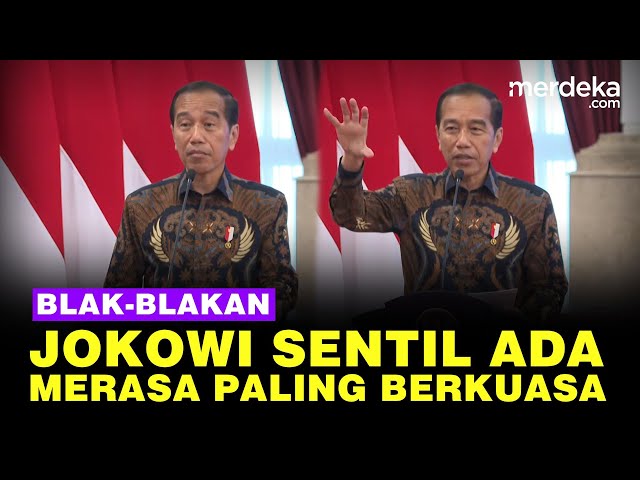 [FULL] Keras! Presiden Jokowi Sentil Pihak yang Merasa Paling Berkuasa Soal Data class=