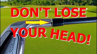 LOOSE GOLF CLUB HEAD / How To Fix