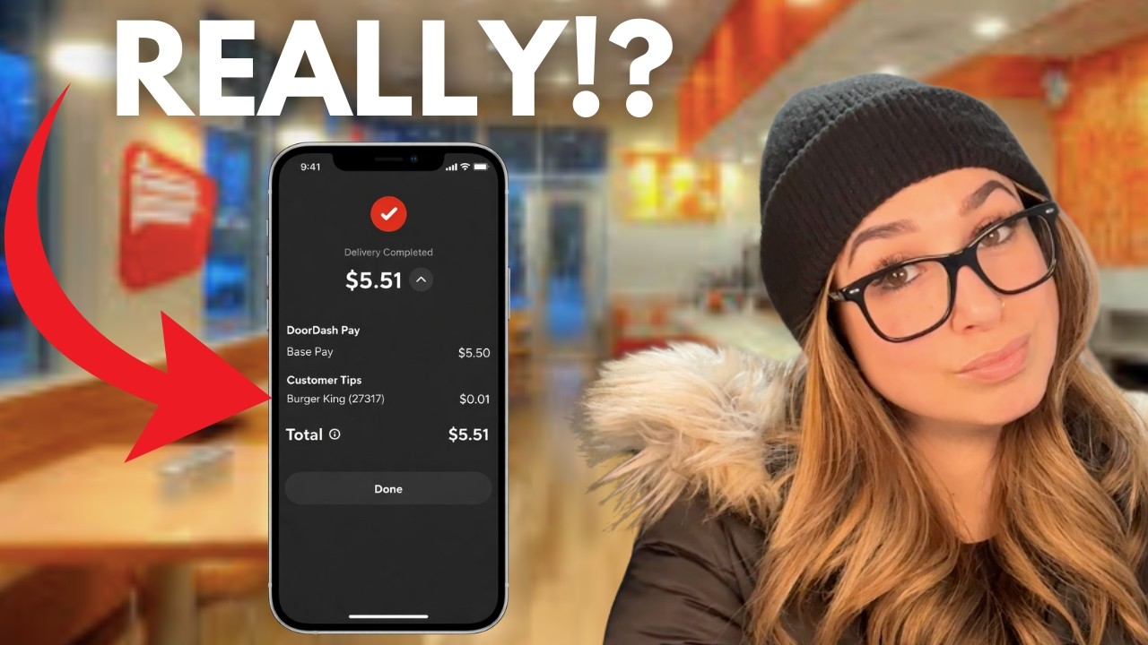 Клиенты DoorDash оставляют курьерам чаевые в размере 0,01 цента (что происходит на самом деле)