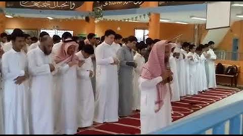 القارئ محمد مطاوع مكادي جانب من صلاة الاستسقاء