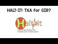 The HALT-IT Trial: TXA for GIB