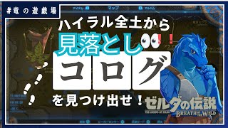 #20【ゼルダの伝説・breath of wild】ハイラル全土から見落としコログを見つけ出せ！900か所確認編【竜の遊技場】