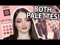 Which Palette is Better?! MORPHE MAKING YOU BLUSH COLLECTION REVIEW AND TUTORIAL