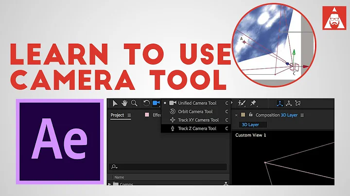 How to use the Camera Tool- After Effects Tutorial