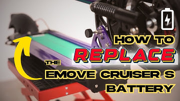 How to Replace the Battery on the EMOVE Cruiser S