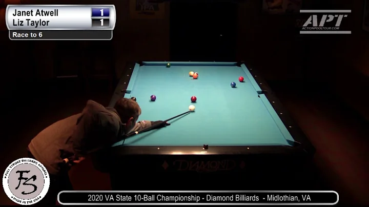 2020 Women's VA State 10-Ball Championships:  Jane...