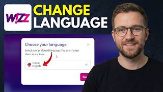 How to change language on Wizz Air (Step By Step 2026)