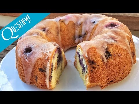 Lemon Blueberry PROTEIN Bundt Cake - Questify