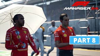 F1 Manager 24 - Hamilton in a Ferrari - Monaco - Part 8 - 4K 60FPS PC ULTRA - No Commentary