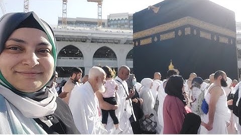انفطر قلبى يا مكه شعورى اول ماشفت الكعبه اخر يوم ليا فى السعودية