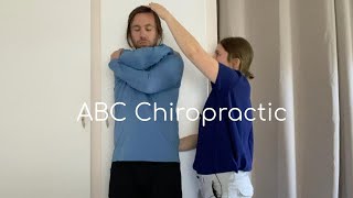 ABC Chiropractic Adjustment & Cracking - Real Person ASMR