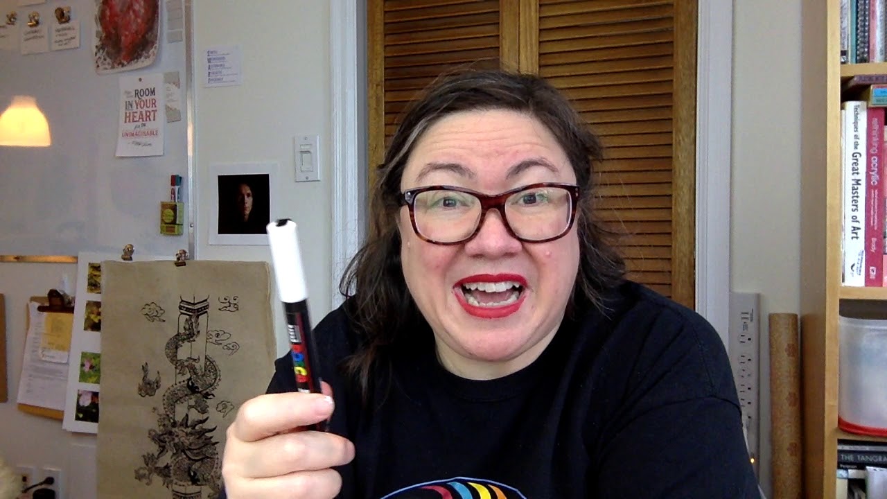 Contemporary Mixed Media Course Materials video supplement YouTube