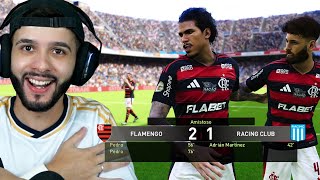 Rafão Simula Flamengo X Racing Na Libertadores No Bomba Patch Realista