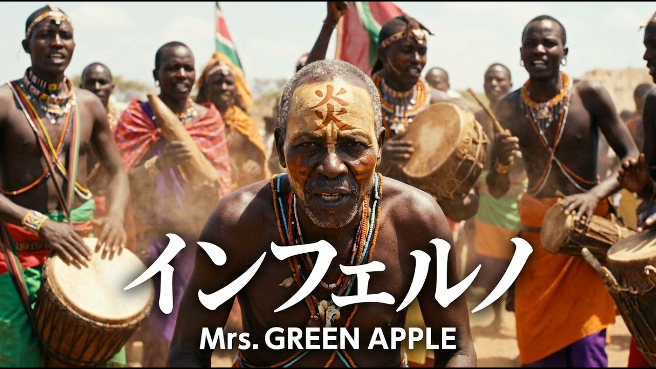インフェルノ / Mrs. GREEN APPLE【ケニアVer.】サバンナに響く炎の